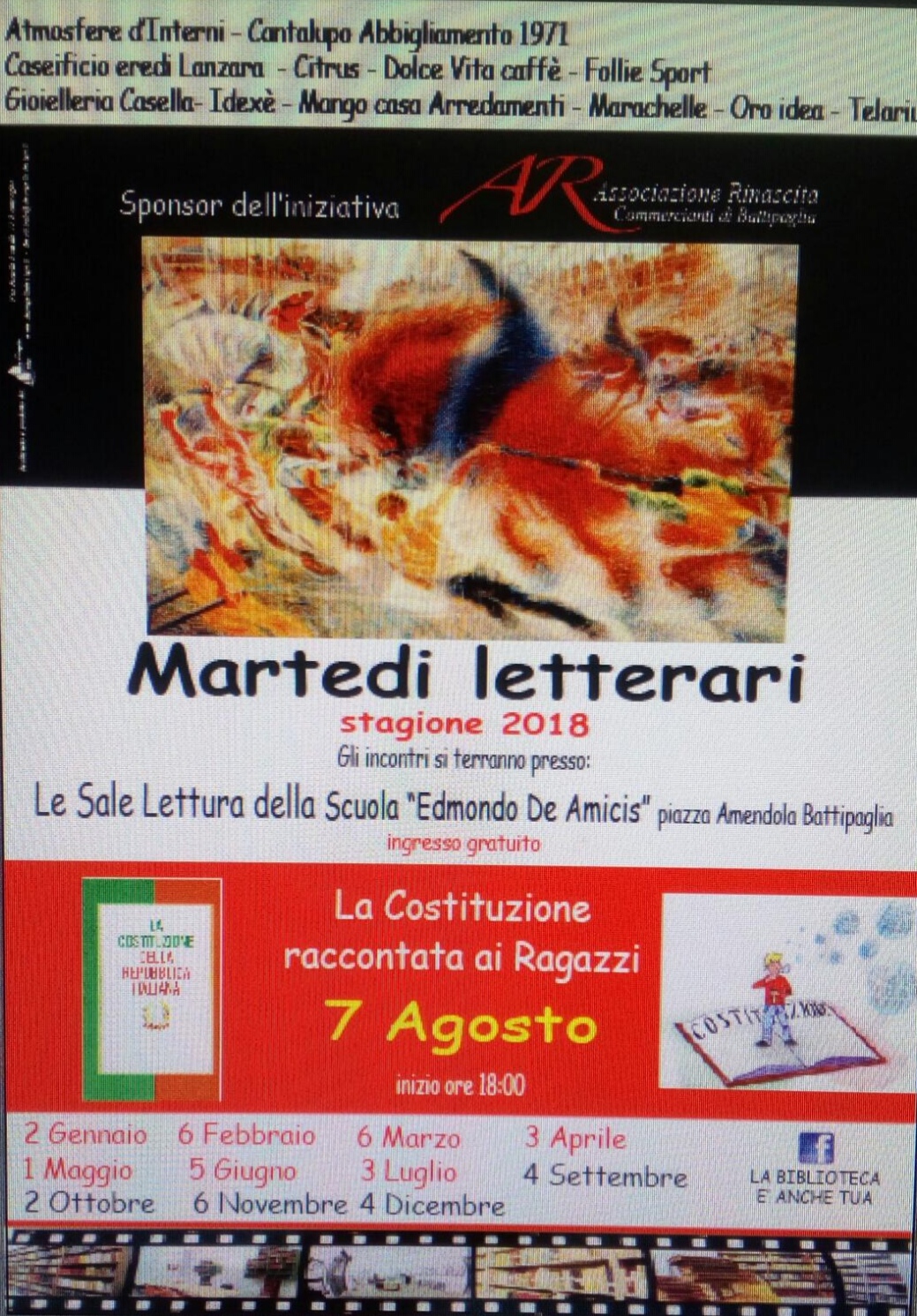 Martedi letterari Battipaglia