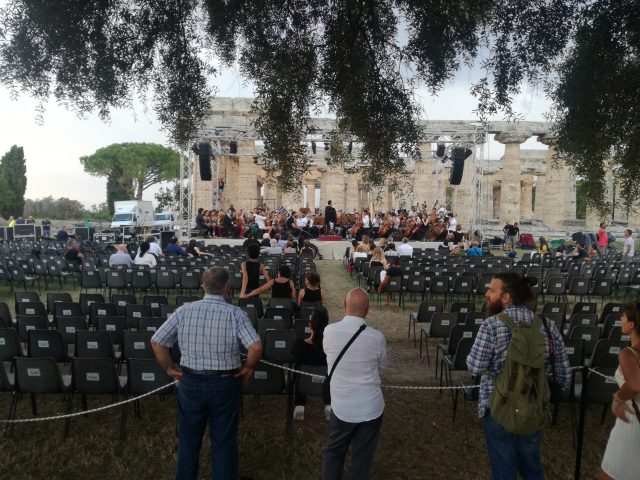 Ezio Bosso-Concerto-Paestum-prove