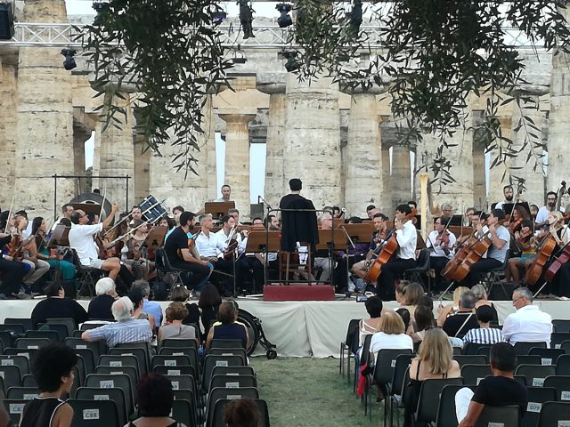 Ezio Bosso-Concerto-Paestum-prove-1