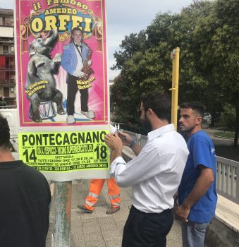 Circo Orfei-Sindaco Lanzara- rimozione cartelloni