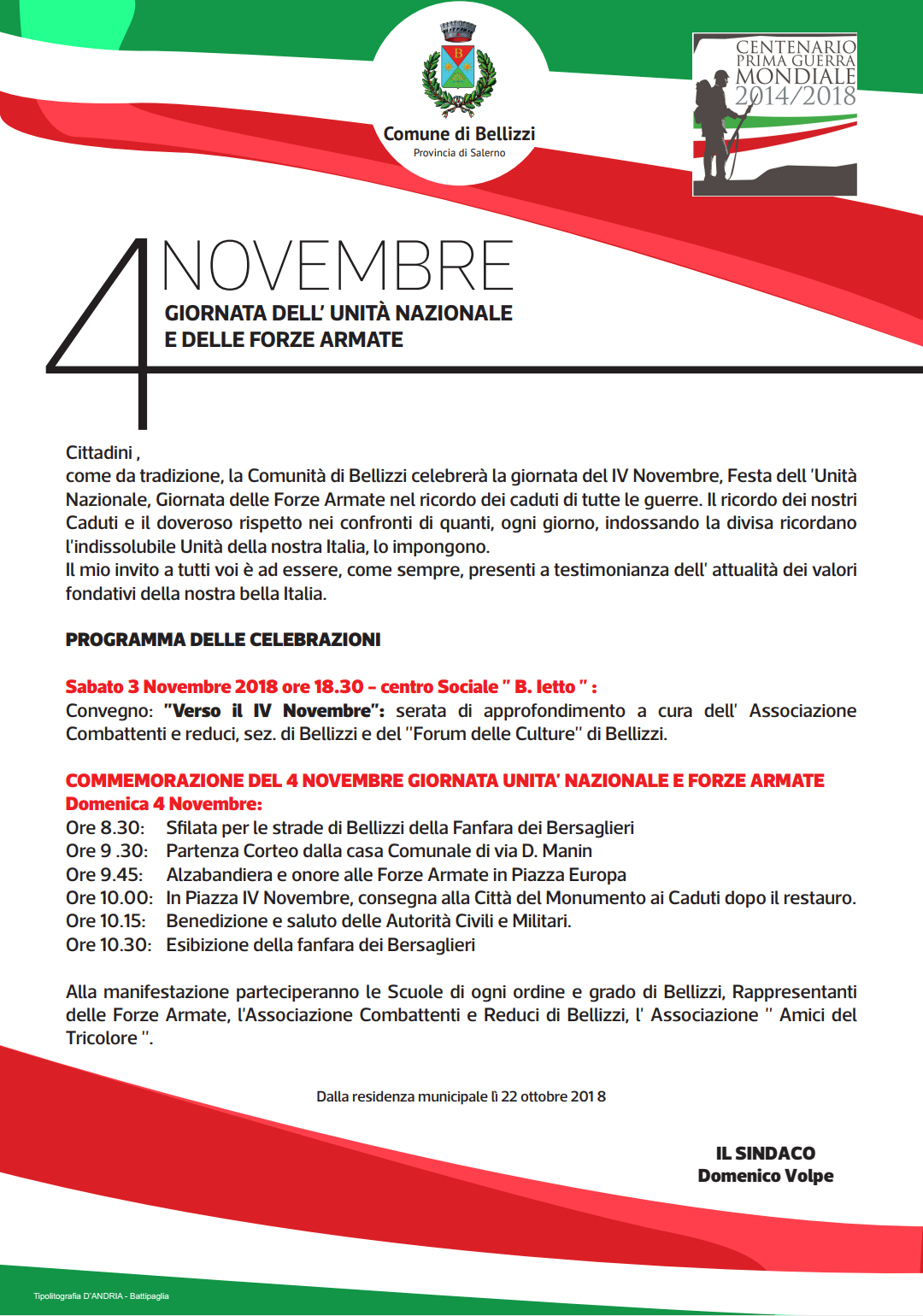 Bellezzi-Festa delle Forze Armate 2018