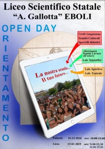 Open Day Liceo Scientifico Eboli