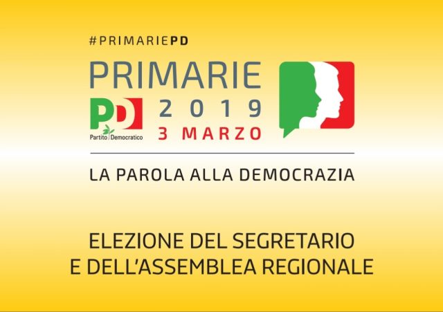 Primarie PD regione campania 2019-1