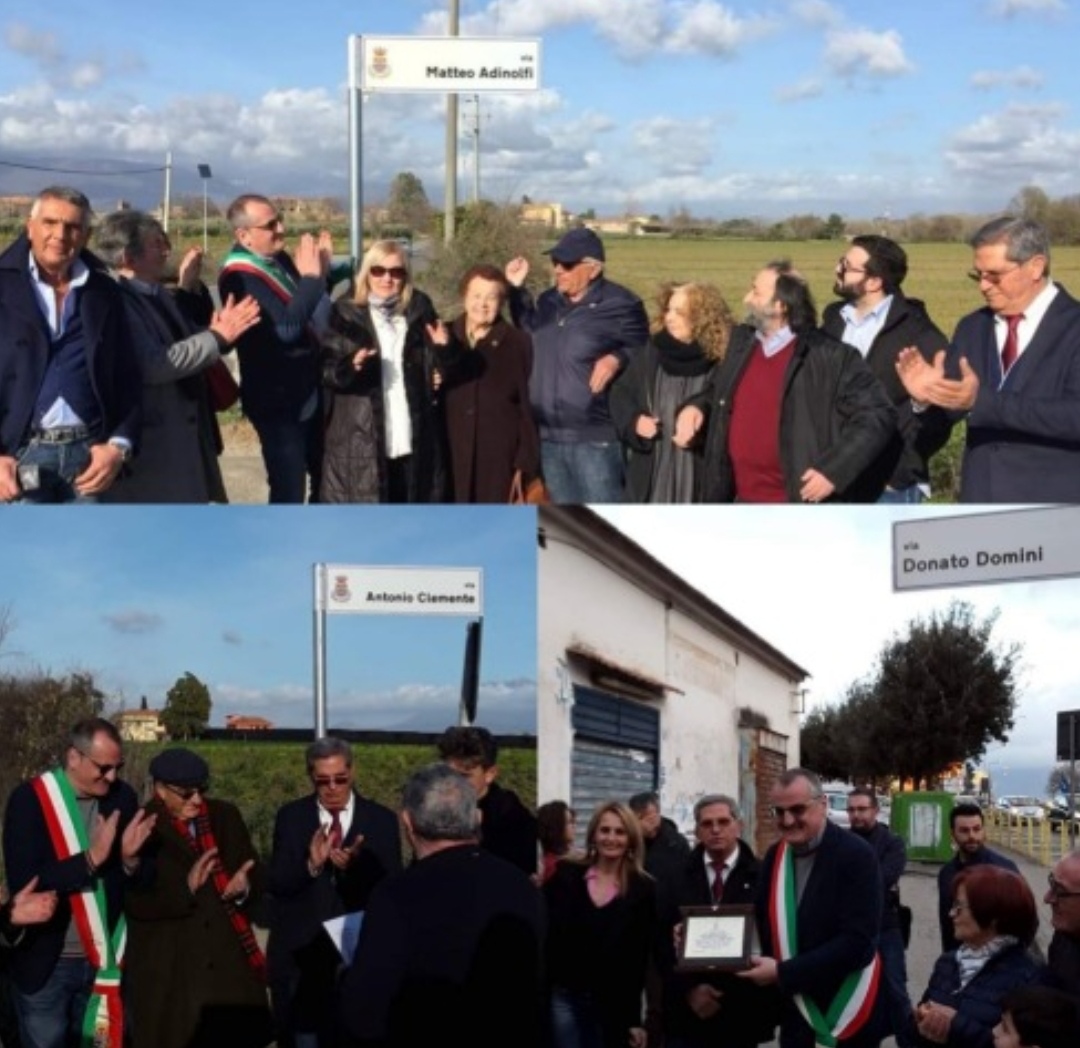 Intitolazione strade periferiche Eboli