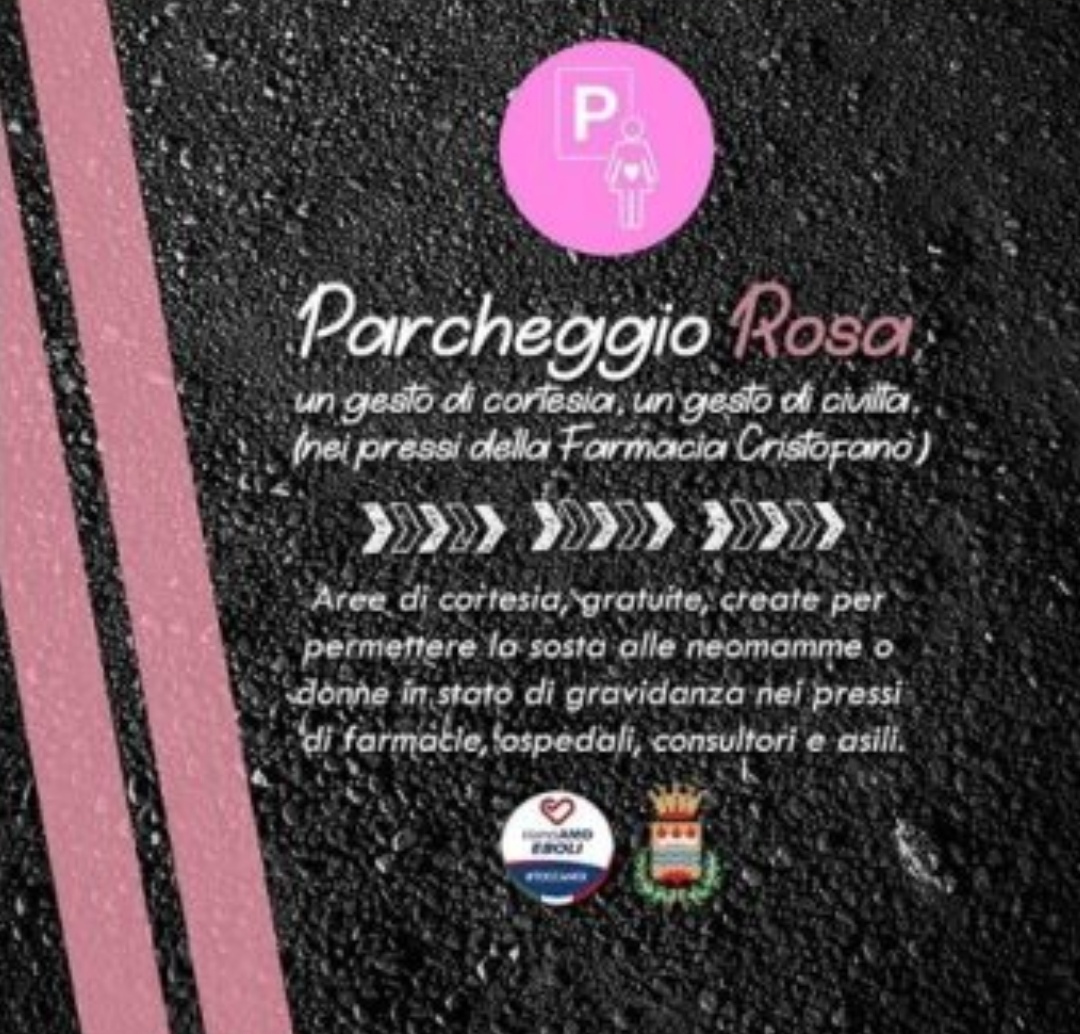 Parcheggio in Rosa Eboli