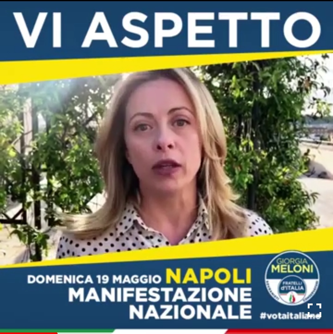 Meloni-manifestazione-FdI-Napoli