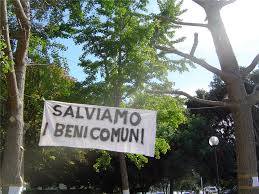 Salviamo i beni comuni