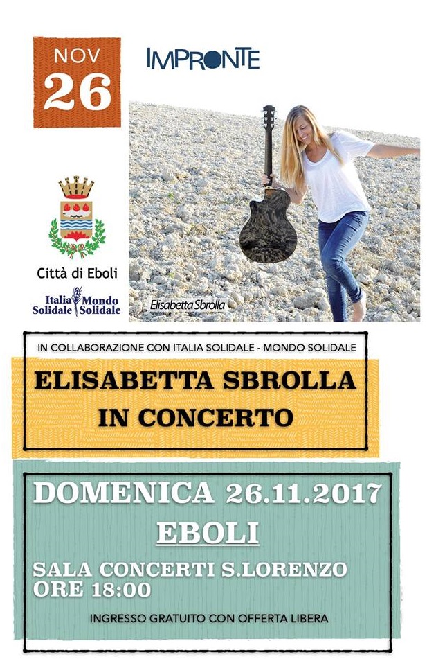 Impronte-Elisabetta Sbrolla-Eboli-Italia Solidale-Mondo Solidale