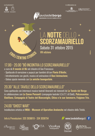 La Notte dello Scorzamauriello 2015- VIII Edizione