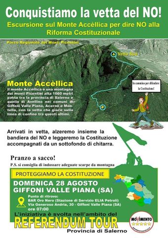 No teferendum- Evento 28 Agosto
