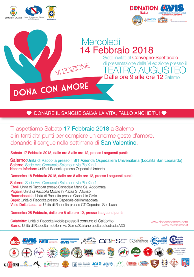 Locandina - VI Edizione Dona con Amore