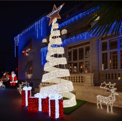 Luci di Natale Minori