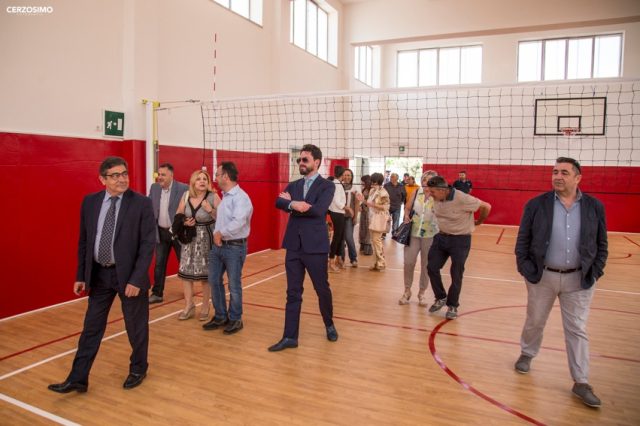 bellizzi-inaugurata-nuova-palestra-scuola-rodari -Volpe