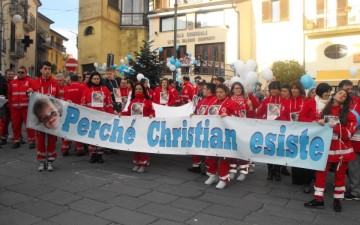Manifestazione-per-Christian-Quagliano a Serre (SA)