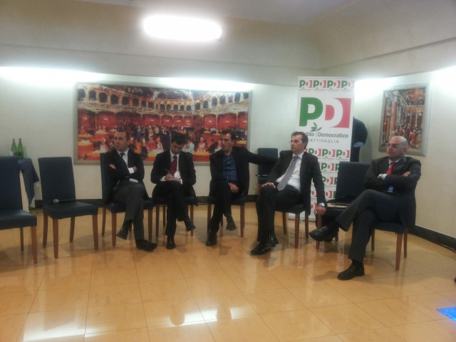 Mauro Maccauro-Andrea Orlando-Nicola Landolfi-Piero Lascaleia-Battipaglia-Festambiente-PD-Hotel San Luca