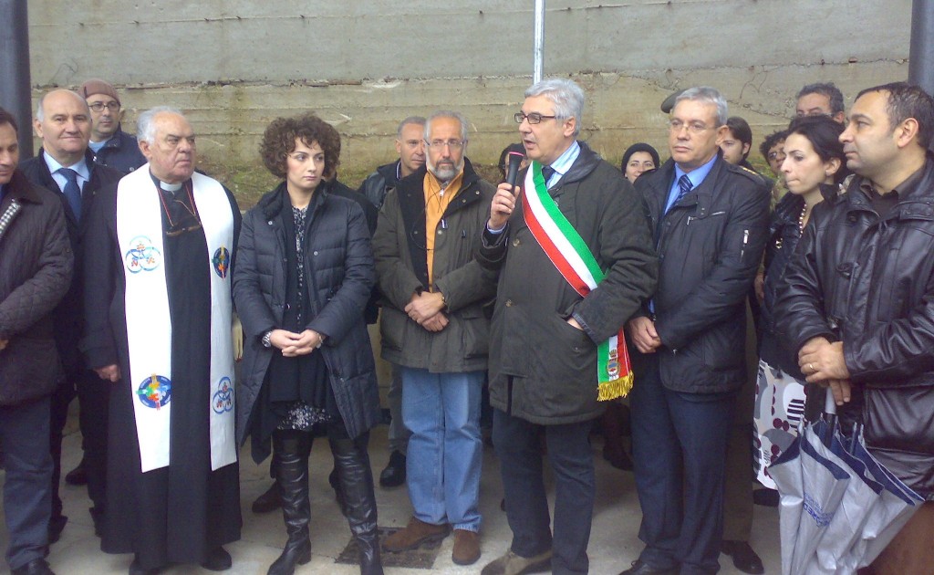 Melchionda Inaugurazione isola ecologica