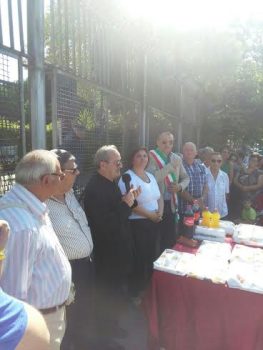 Mercatino Rionale Rione della Pace-Inaugurazione-don Andrea Arminio