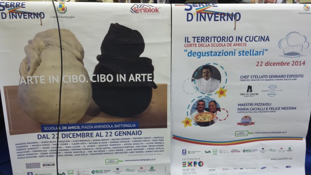 Mostra-Arte e Cibo-Cibo e Arte-Battipaglia