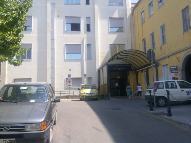Ospedale di Eboli-Ingresso