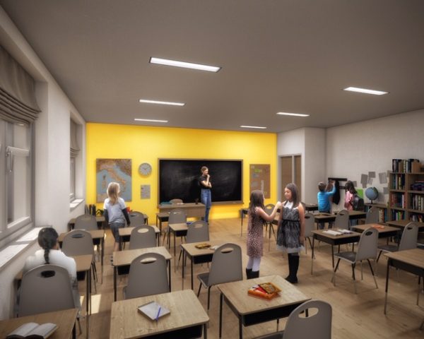 Foto-progetto Scuola Fiorentino Battipaglia Aula