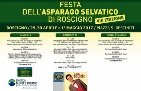 PROGRAMMA FESTA ASPARAGO SELVATICO