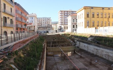 Parcheggio interrato via Adinolfi-lavori