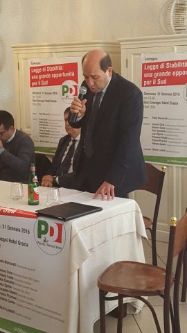 Pasquale Infante-Convegno PD-Eboli-Legge stabilità