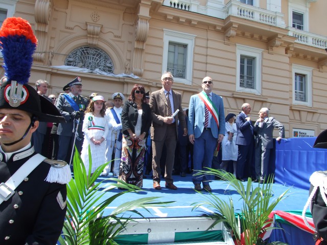 Prefetto Gerarda Pantalone-Cavaliere Franco Manzione-Assessore Ilario Massarelli
