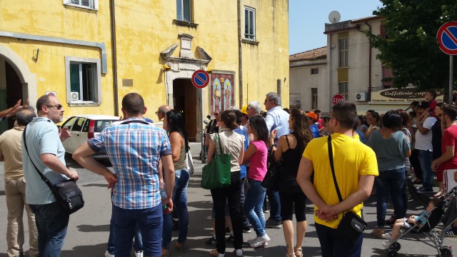 Protesta Ospedale-Raduno Corteo