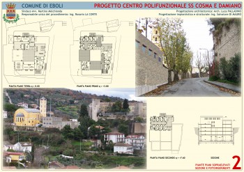 Rendering-Centro Polifunzionale-SS Cosma e Damiano-Eboli.