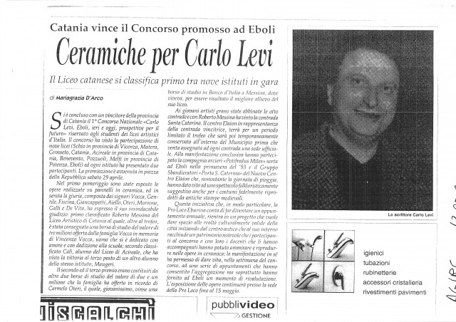 1° Concorso Carlo Levi 3