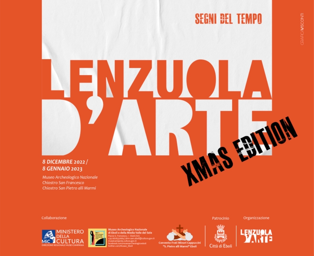 Lenzuola d'Arte Christmas Edition alla X^ edizione de “I Segni del Tempo” |  POLITICAdeMENTE - Il blog di Massimo Del Mese