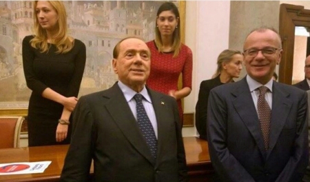 Silvio Berlusconi-Gianfranco Rotondi