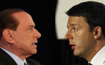 Silvio-Berlusconi-Matteo-Renzi.