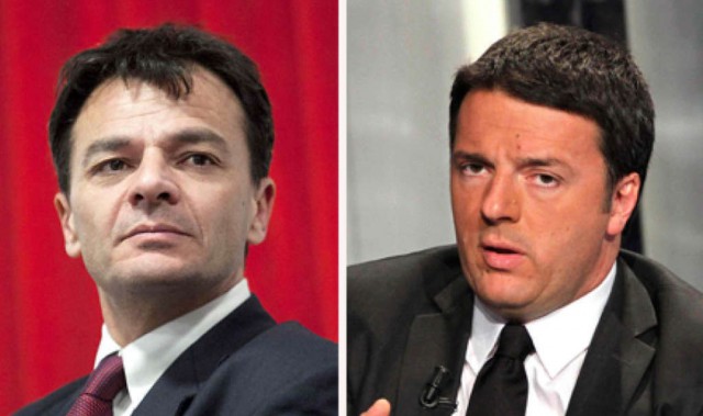 Stefano-Fassina-Matteo-Renzi