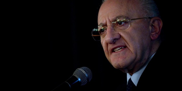 Sindaco Salerno De Luca condannato per abuso ufficio