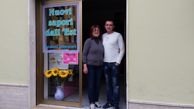 Valentina Bilous e Alessandro-Nuovi sapori dall'Est-Eboli