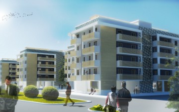 Vista Housing Sociale loc Fontanelle Render