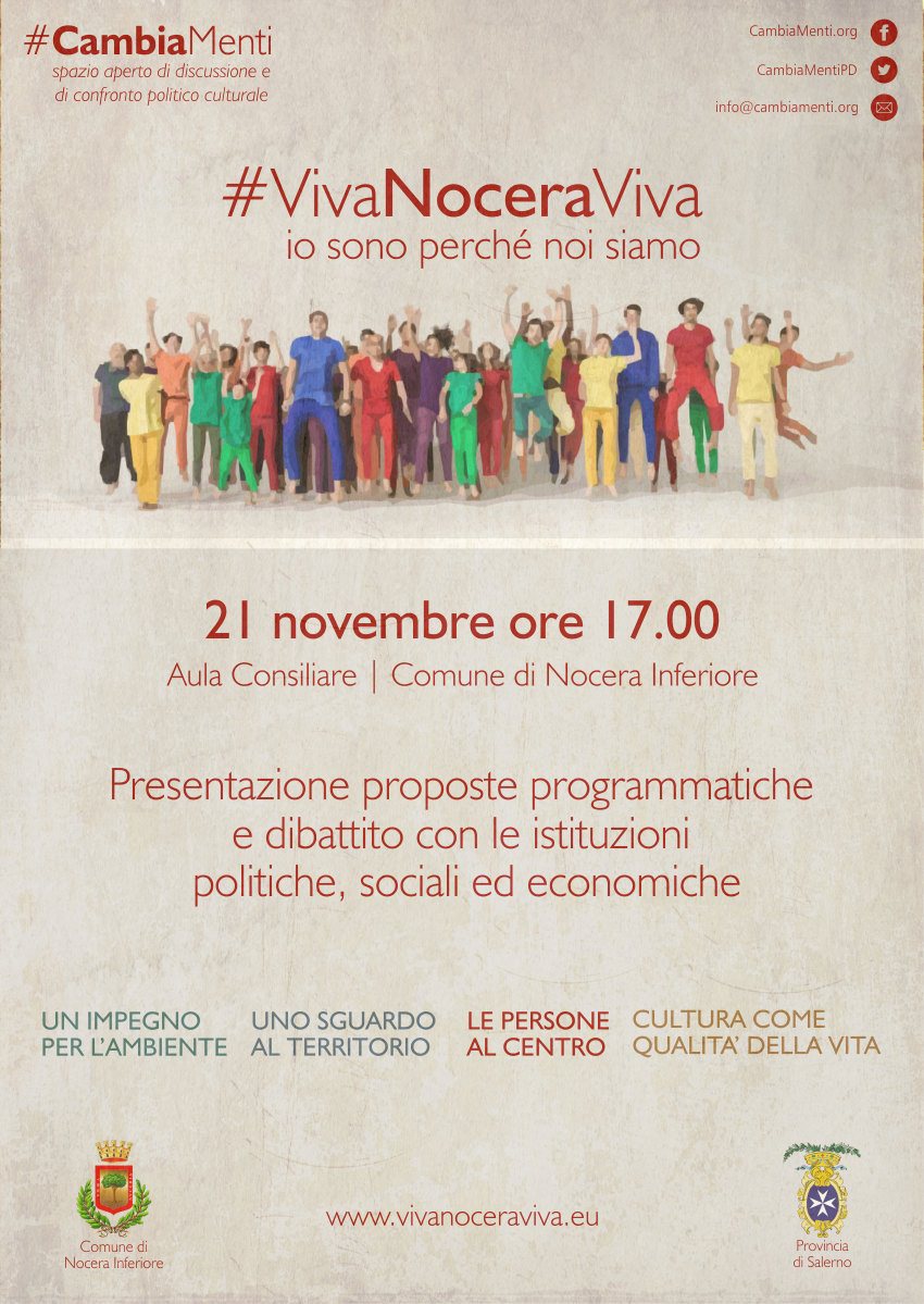 #VivaNoveraViva-MANIFESTO