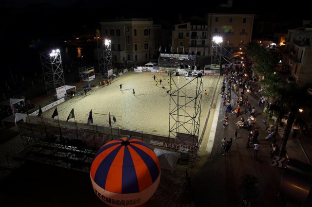 beach stadium dall'alto