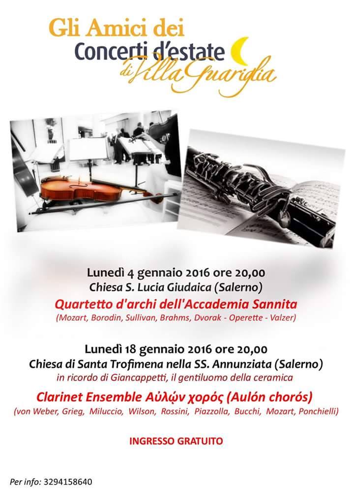 concerti villa Guariglia d'inverno