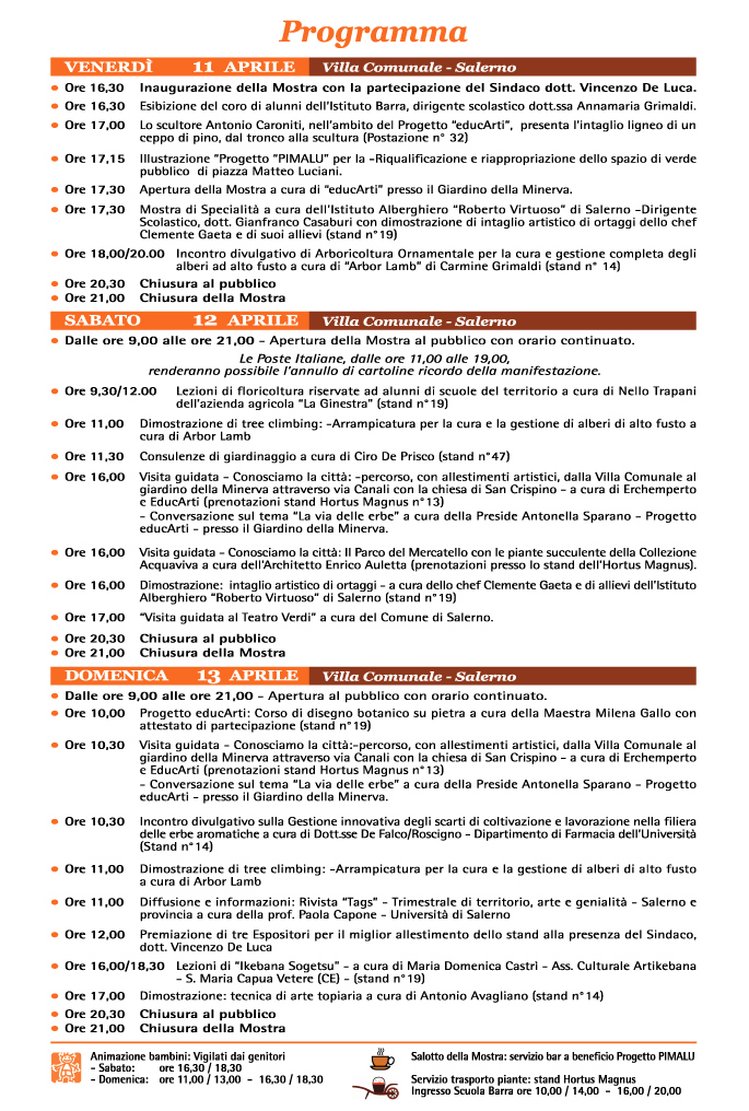 programma-giardino della Minerva