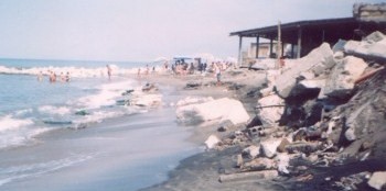 Erosione spiaggia