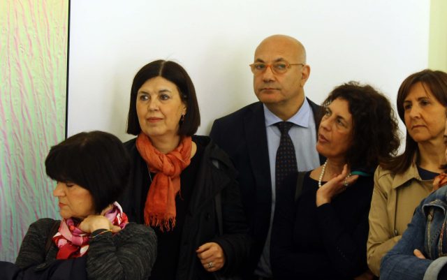 il soprintendente francesca casule con i funzionari michele faiella, rosanna romano, stefania ugatti e rosa maria vitola