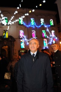 De Luca Inaugurazione Luci d'artista