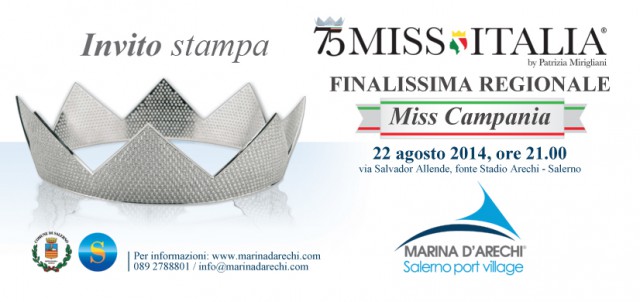 Miss Italia 2014-Finale Regionale-Campania-Salerno