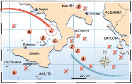 Mappa delle navi dei veleni