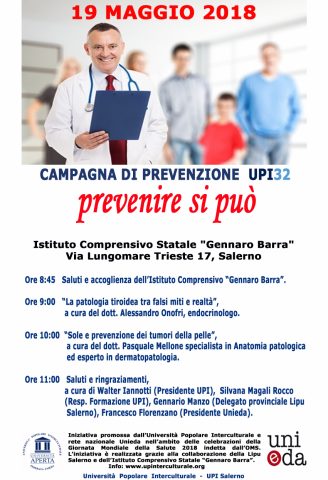 locandina Prevenire si può - UPI 32