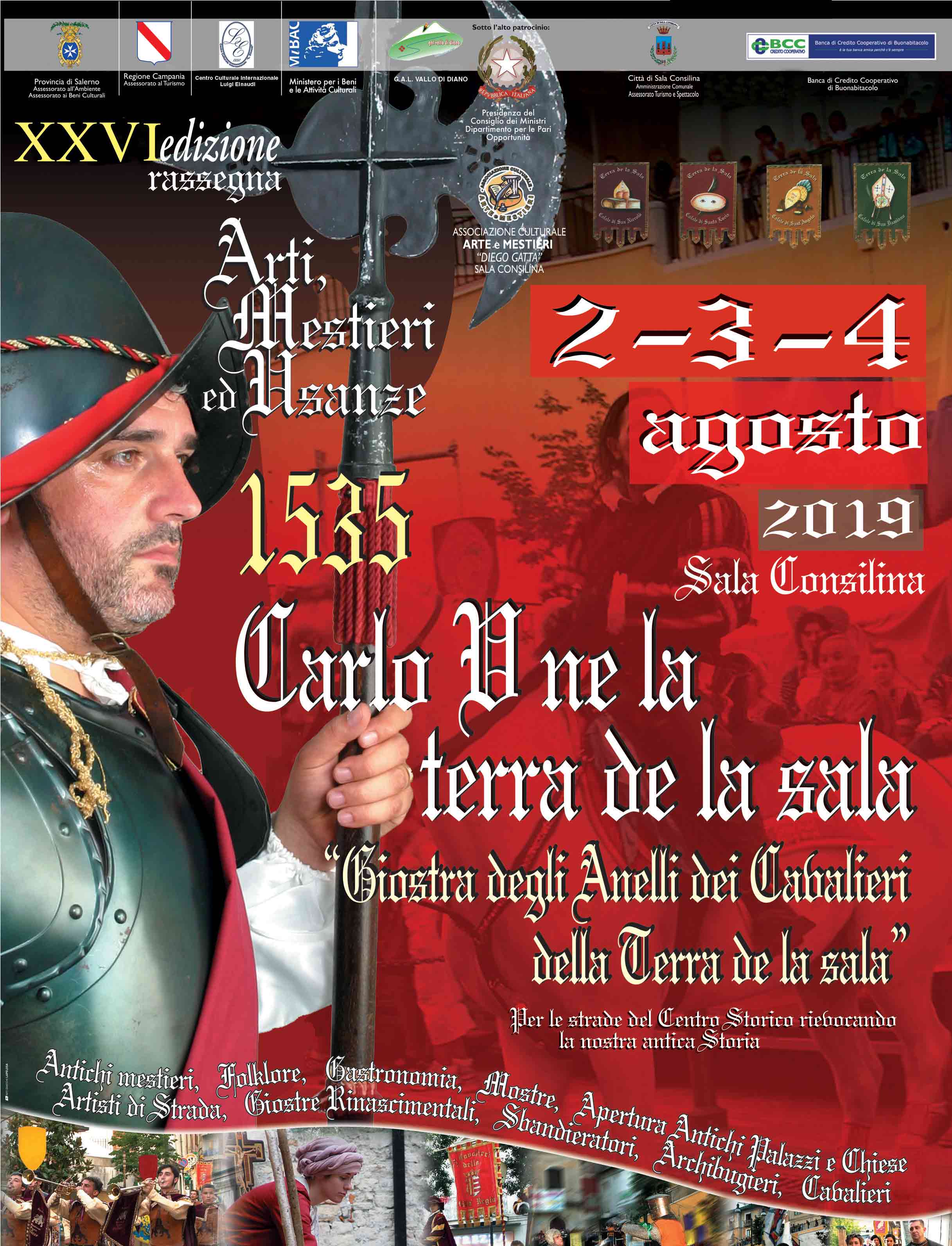 Carlo V nella terra de la Sala-2019