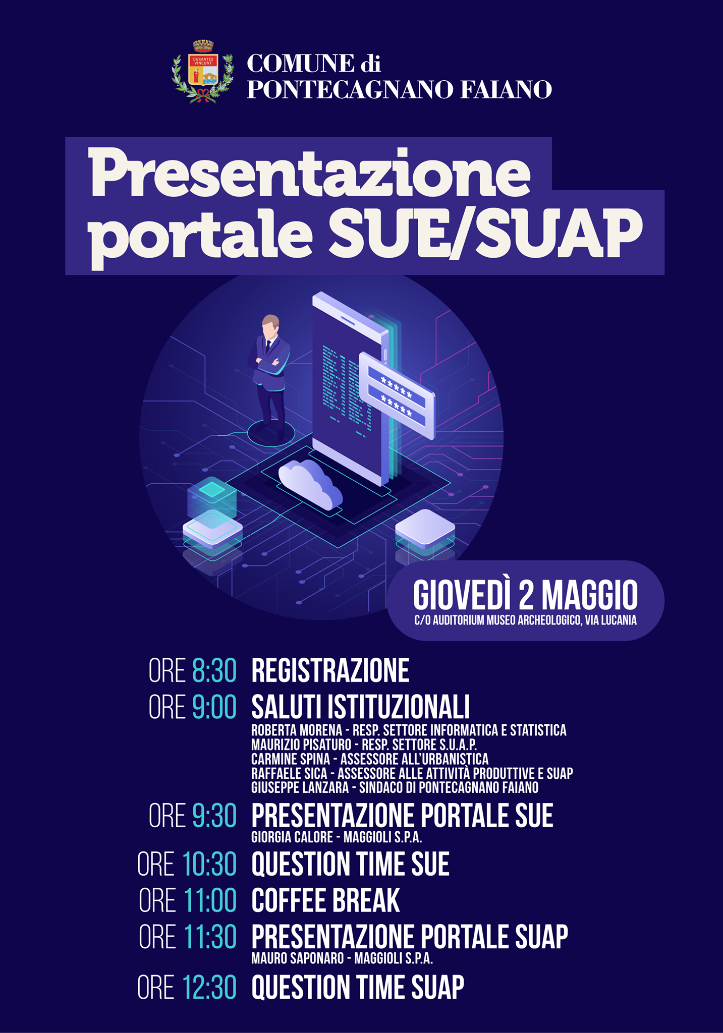 manifesto sue Suap pontecagnano